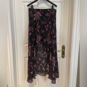 ALLSAINTS high low skirt